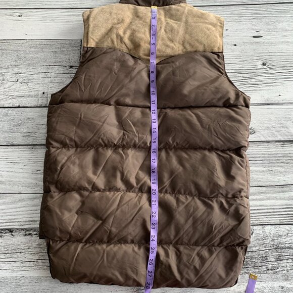 Vintage 90s Golden Goose Full Zip Retro Down Puffer Vest - Picture 12 of 13